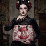 Skeletal Fruit Leather Handbag