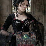 LunaMoth Leather Handbag