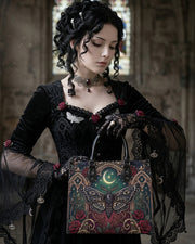LunaMoth Leather Handbag