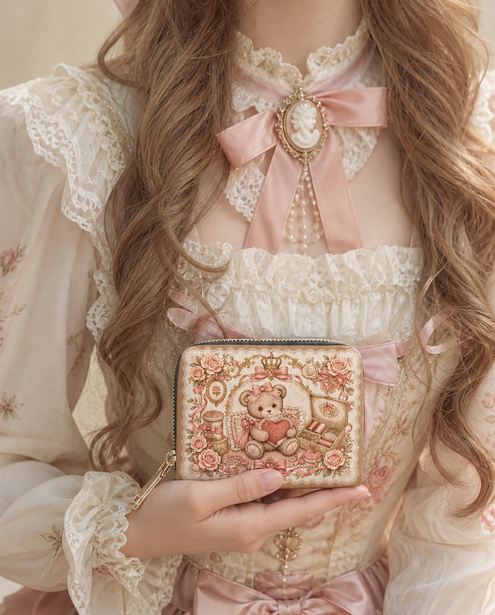 Honey Bear Mini Wallet