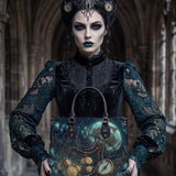 "Abyssal Wraith" Leather Handbag