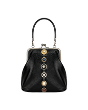 Vintage Gem Kiss‑Lock Handbag
