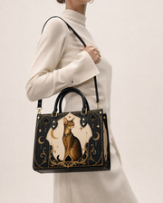 Sable Bastet Leather Handbag