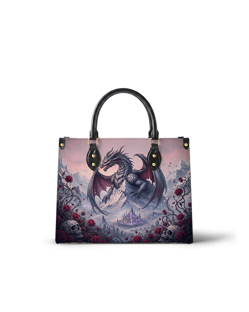 Dragon Realm Leather Handbag