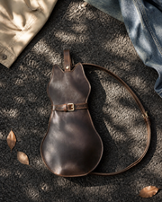 Vintage Cat Silhouette Crossbody Bag