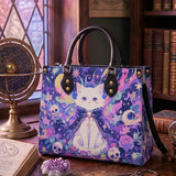 Astral Mew Leather Handbag