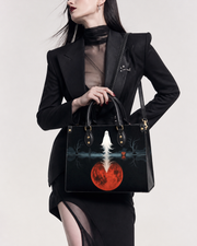 Lunar Wisp Leather Handbag