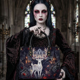 Cathedral Stag Leather Handbag