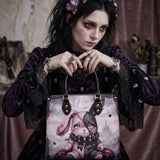 "Weeping Bunny" Leather Handbag