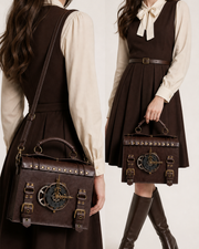 Chronos Gear Steampunk Satchel Bag