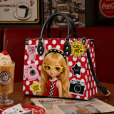 Red Cutiepie Leather Handbag