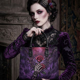 "Gothic Vow" Leather Handbag