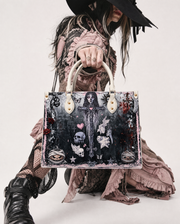 Funeral Poem Leather Handbag