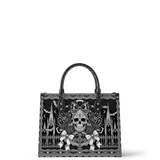 Bow tie Leather Handbag