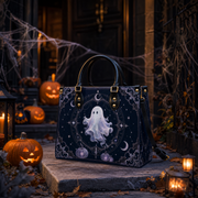Hallow Ghost Leather Handbag