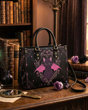 Winged Imp Leather Handbag
