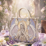 Holy Skeleton Leather Handbag