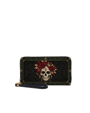 Osseous Rose Long Zip Wallet