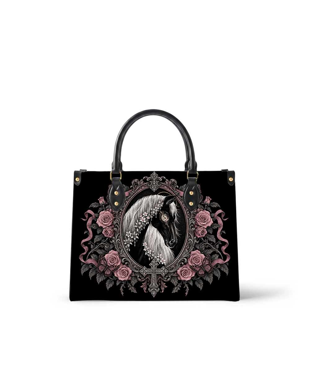 Ink Steed Leather Handbag