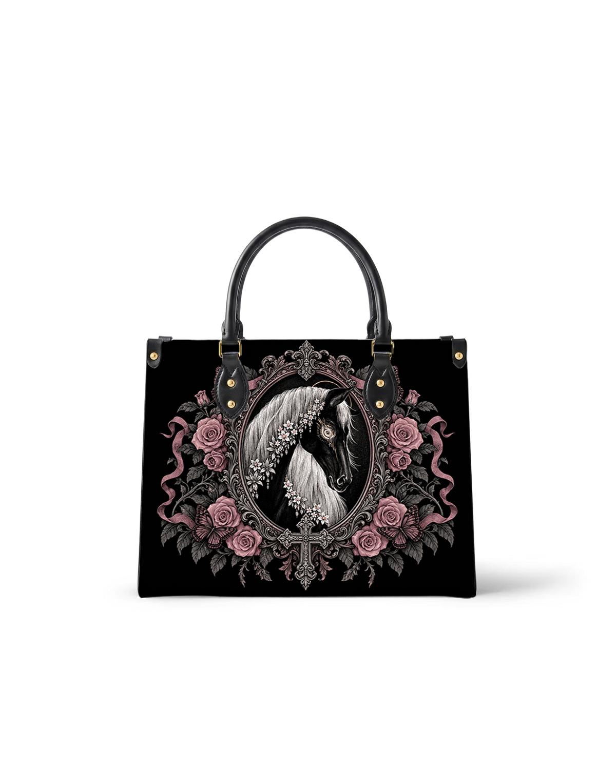 Ink Steed Leather Handbag