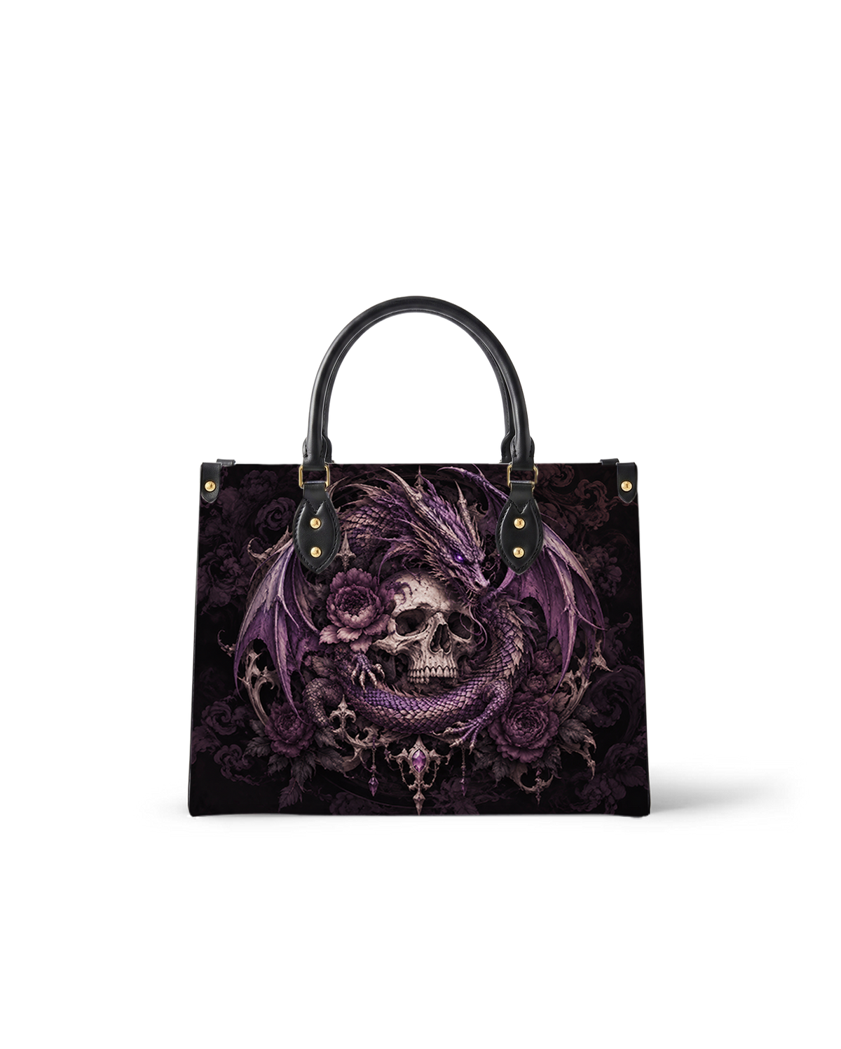 Dragon Curse Leather Handbag