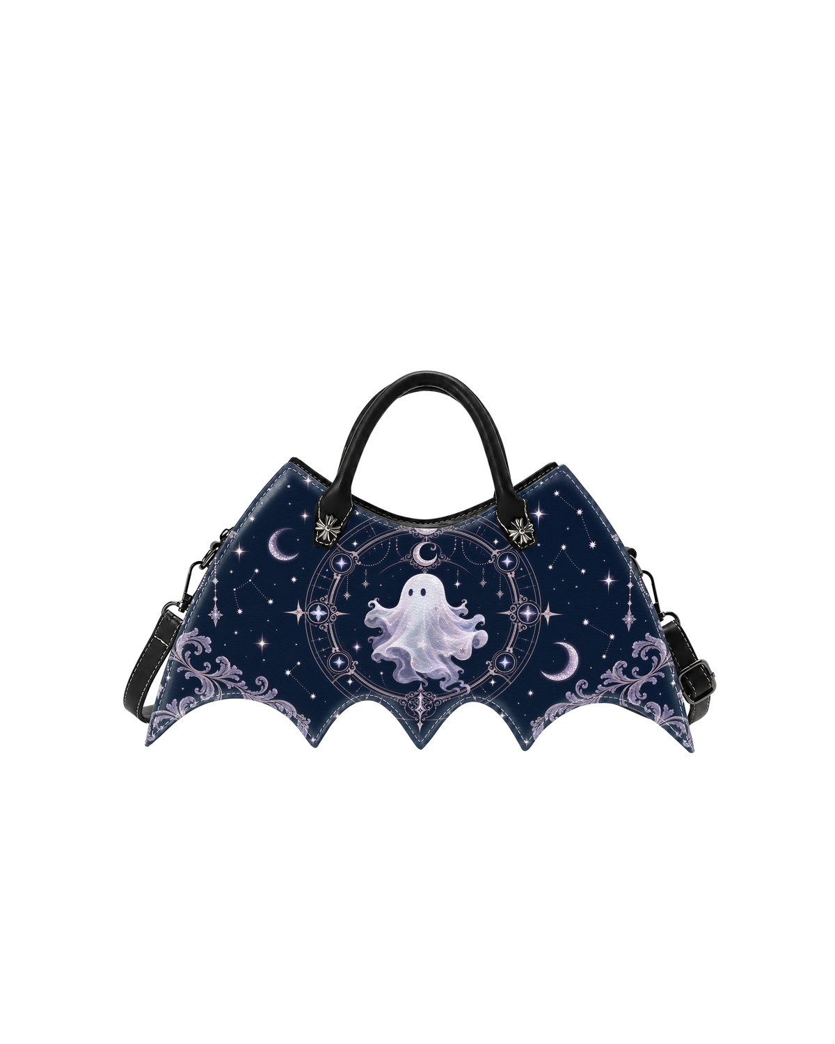Hallow Ghost Bat Wing Bag