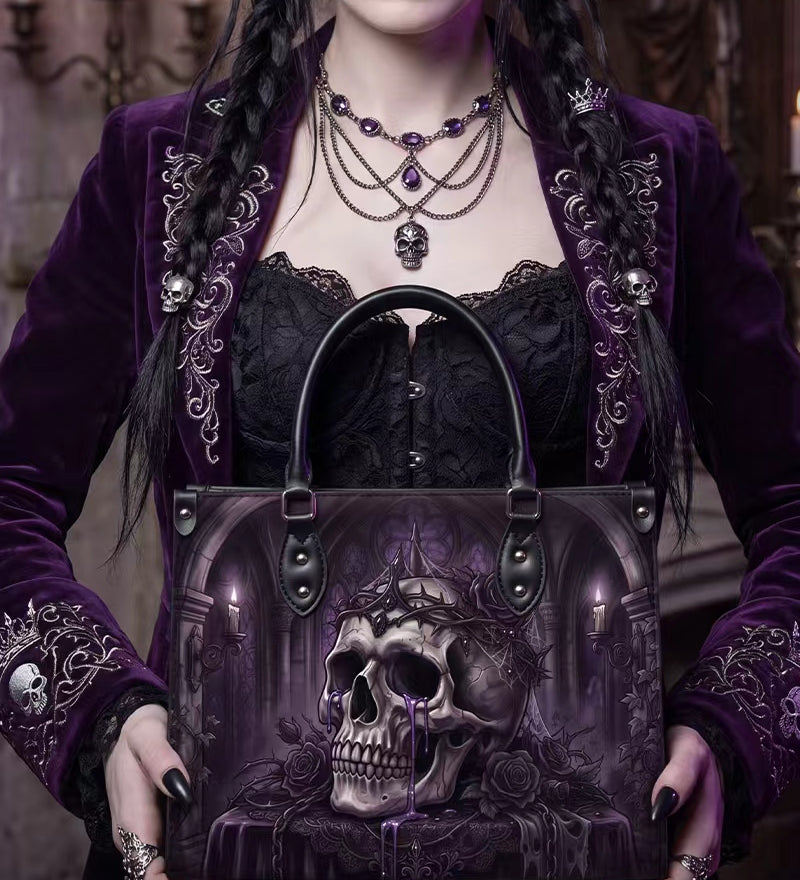 StarVeil Leather Handbag