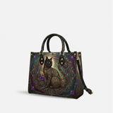 TwilightVine Leather Handbag