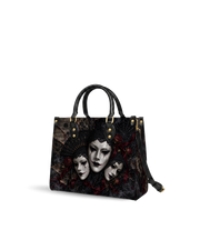 MaskOde Leather Handbag