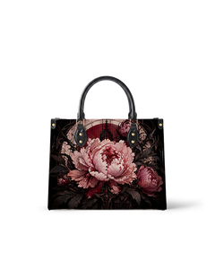 Altar Peony Leather Handbag