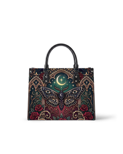 LunaMoth Leather Handbag