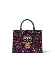 Violet Yule Leather Handbag