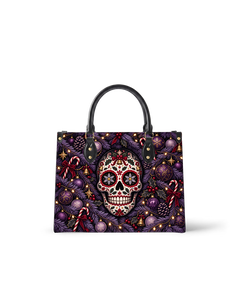 Violet Yule Leather Handbag
