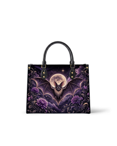 Violet Venom Leather Handbag