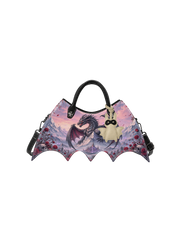 Crimson Dragon Realm Bat Wing Bag