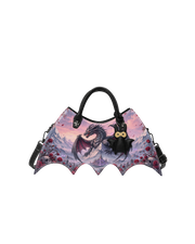 Crimson Dragon Realm Bat Wing Bag