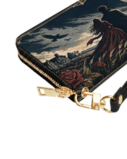 Fading Devotion  Long Zip Wallet