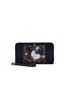 Vulpine Raven Long Zip Wallet
