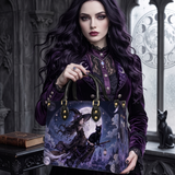 Moon Witch Leather Handbag