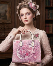 Pink Sonata Leather Handbag