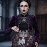Cathedral Stag Leather Handbag