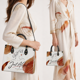 Just A Girl Leather Handbag