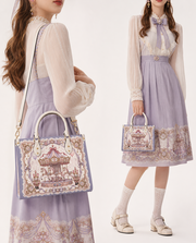 Carousel Leather Handbag