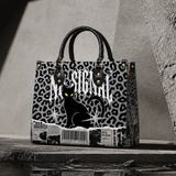 Dark Prowl Leather Handbag