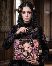 Floral Rite Leather Handbag