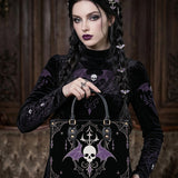 Nocturnal Sigil Leather Handbag