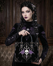 Nocturnal Sigil Leather Handbag