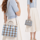 ClearSky Leather Handbag