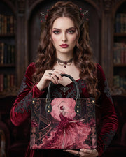 Midnight Waltz Leather Handbag