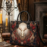 "Antler Crown" Leather Handbag